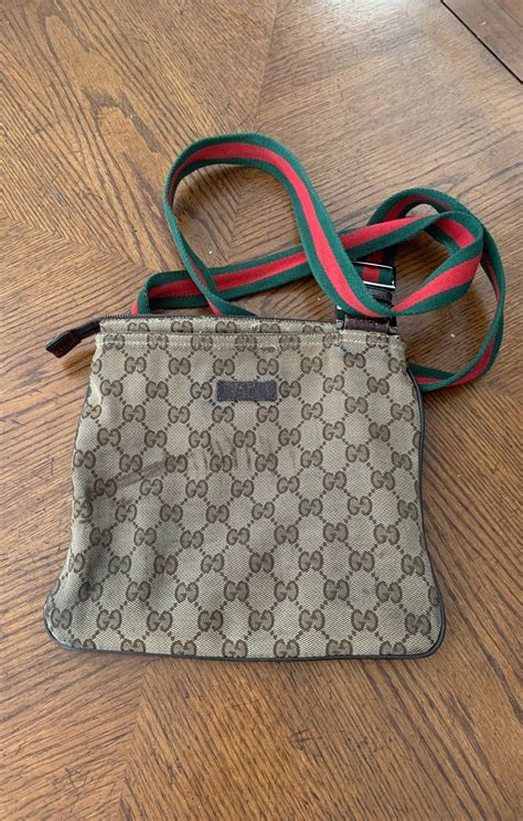 gucci bag with fabric strap|authentic gucci bag strap.